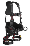 FallTech 8144FD FT-Iron 4D Construction Climbing Full Body Harness, Tongue Buckle Leg Adjustments