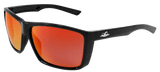 Global Glove & Safety BH33510PFT Lionfish Red Mirror Performance Fog Technology Lens, Shiny Black Frame