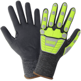 Global Glove & Safety CIA951NFT, 21-Gauge, Foam Nitrile Palm, Impact, Cut A5