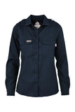 Lapco Ladies FR 5oz TecaSafe Uniform Shirt, 8.2 cal/cm²