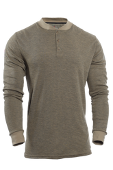 National Safety Apparel Drifire FR Long Sleeve Henley, 13 cal/cm²