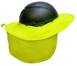 Hi Vis FR Full Brim Sun Shade, 8.9 cal/cm²
