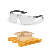 BULK HexArmor 13-14001-16 VūFlex, Clear Lens, Anti Fog (1,200 pairs)