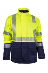 National Safety Apparel Drifire FR Hi-Vis Insulated Jacket, Class 3, 37 cal/cm²