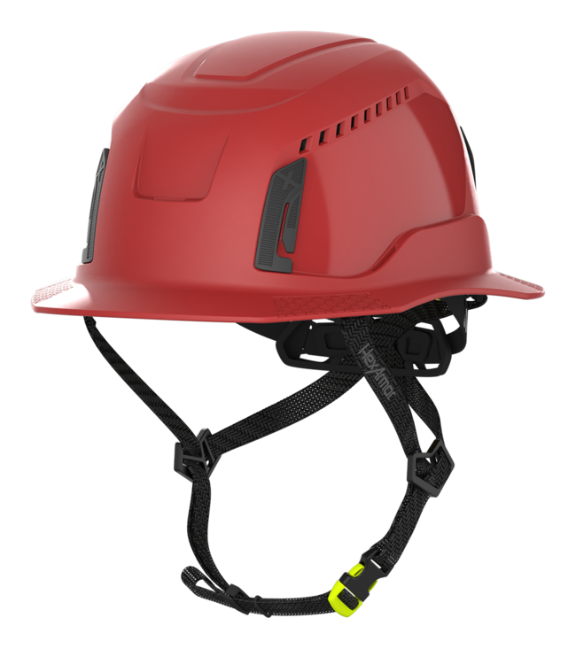 HexArmor Ceros XT400, Full Brim Safety Helmet, Type 2, Vented