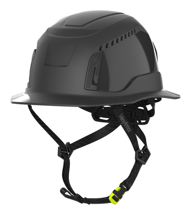 HexArmor Ceros XT400, Full Brim Safety Helmet, Type 2, Vented