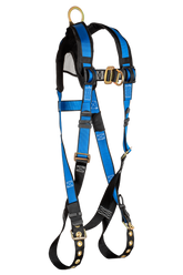 FallTech 7016BFD Contractor+ Front 1D Standard Non-belted Full Body Harness (each)