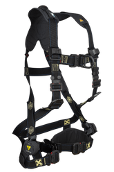 FallTech 8077FDQC FT-Arc Flash 2D Climbing Non-Belted Full Body Harness, Overmolded Quick Connect Adjustments (each)