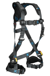 FallTech 8124BQC FT-One™ 1D Standard Non-Belted Full Body Harness, Quick Connect Adjustments (each)