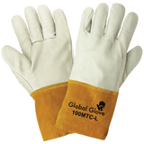 Global Glove & Safety 100MTC Premium Grain Cowhide Mig/Tig Welder Gloves