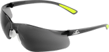 Global Glove & Safety BH2143AF Bass™ Smoke Anti-Fog Lens, Frosted Black Frame