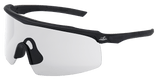Global Glove & Safety BH3261AF Whipray™ Clear Anti Fog Lens, Matte Black Frame Safety Glasses