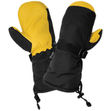 Global Glove & Safety SG7300MIT Premium Grade Grain Deerskin Leather Palm, Low Temperature, Waterproof, Insulated Chopper Mittens