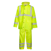 Kishigo Rainwear Set, Type R Class 3, Class E