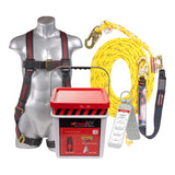 KStrong Roofers Kit with harness, rope, rope grab assembly, reusable roof anchor bucket and lid (each)