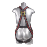 KStrong UFH10201P Kapture Elite 5-Point Full Body Harness, Dorsal D-Ring, MB Legs