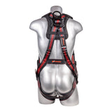 KStrong Kapture™ Elite+ 5-Point FBH, Enhanced Dorsal D-ring Plus™, Front D-ring, TB Legs, QC Chest, Back/ Shoulder Pad, All Black Fittings (each)