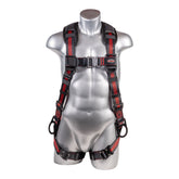 KStrong Kapture™ Elite+ 5-Point FBH, Enhanced Dorsal D-ring Plus™, 2 Side D-rings, QC Legs, QC Chest, Back/ Shoulder Pad, All Black Fittings (each)