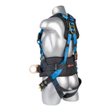 KStrong Kapture™ Essential+ 5-Point FBH with Back Pad, TB Waist Belt and Legs, 3 D-rings (each)