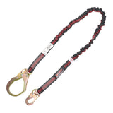 KStrong 6 ft. Internal design shock absorbing lanyard with snap hook and rebar hook (each)