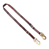 KStrong 6 ft. Adjustable Work Positioning Lanyard with snap hooks (each)