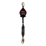 KStrong UFS480020L BRUTE-AL LE 20 ft Aluminum Housing Cable SRL with swivel snap hook. Includes installation carabiner and tagline