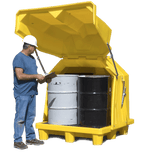 UltraTech 1080 Ultra-Hard Top Spill Pallet P4 Gull Wing