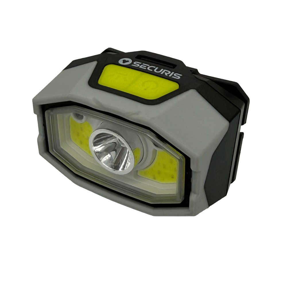 Securis Front Mount LED Light, USB Rechargeable, 500 lumens