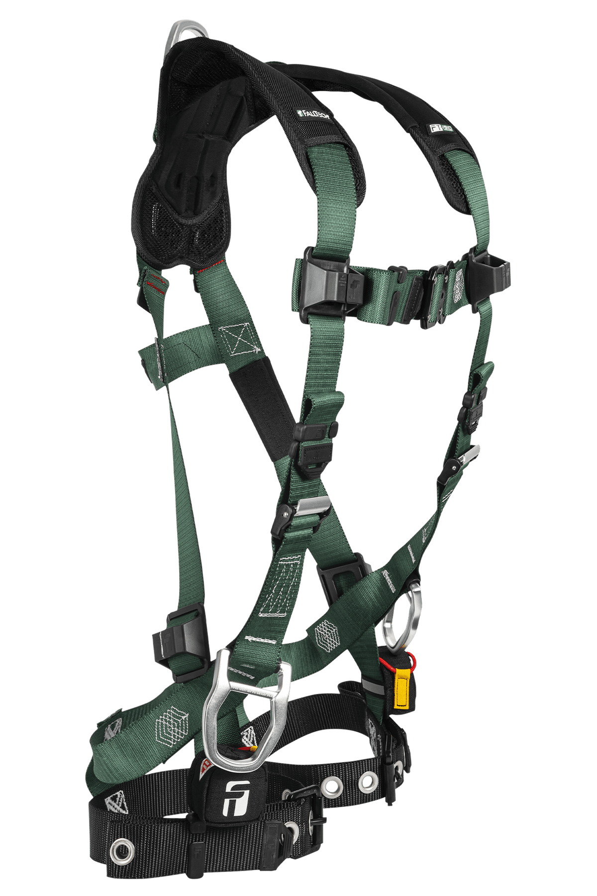 FallTech FT-1910 3D Standard Non-Belted Full Body Harness, Tongue Buckle Leg Adjustment