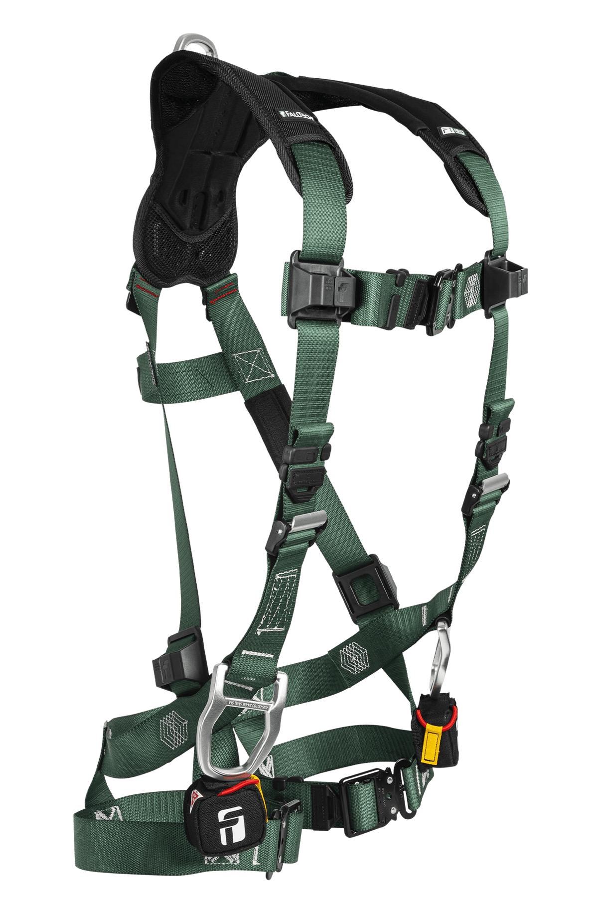 FallTech FT-1910 3D Standard Non-Belted Full Body Harness, Quick-Connect Leg Adjustment