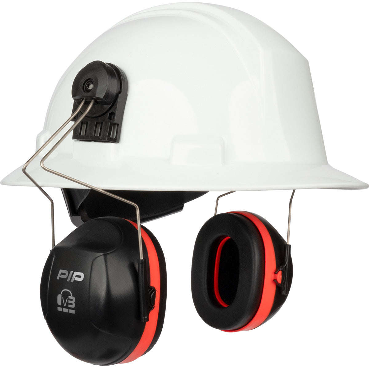 PIP V3 Full Brim Mounted Passive Ear Muff, NRR 27