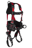 FallTech 7078C Tradesman® Pro 3D Construction Belted Full Body Harness, Tongue Buckle Leg Adjustments