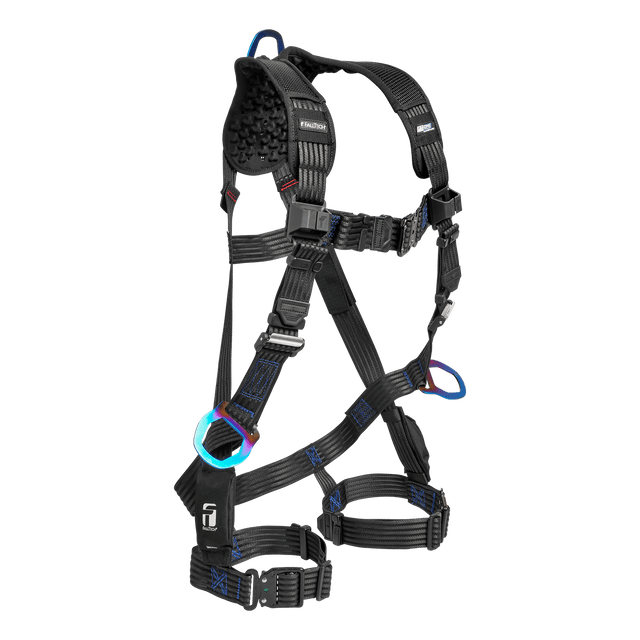 FallTech 81323DQC FT-One Ultra-Lite™ 3D Standard Non-Belted Full-Body Harness, Quick-Connect Legs
