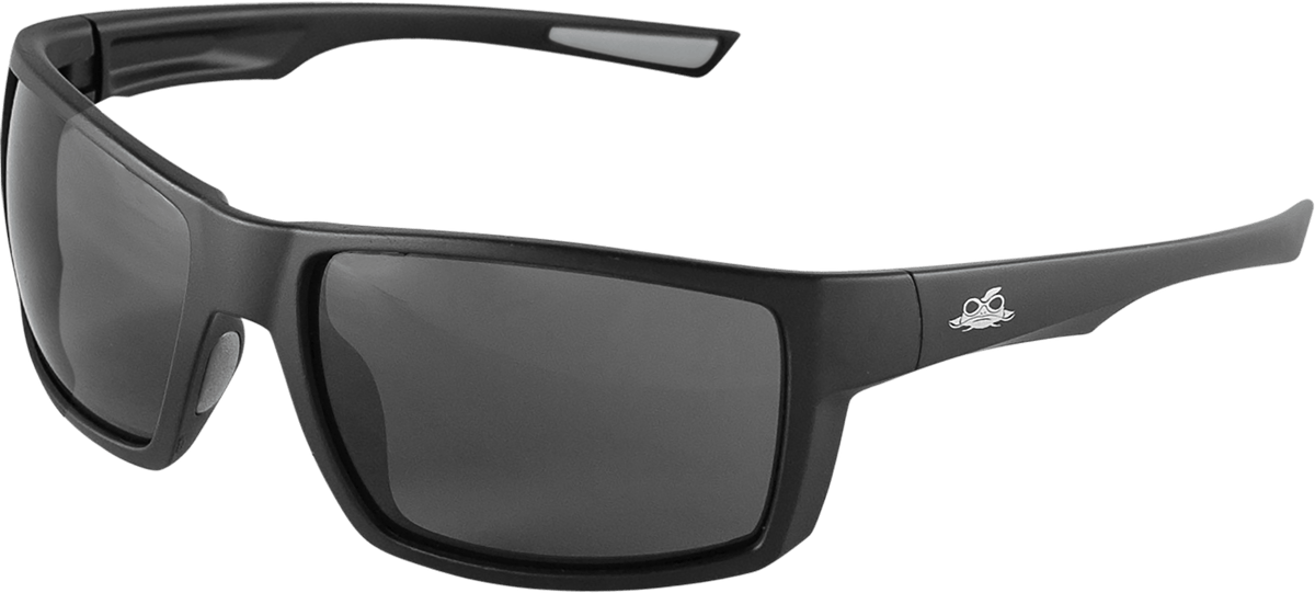 Global Glove & Safety BH2663PFT Sawfish™ Smoke Performance Fog Technology Lens, Matte Black Frame