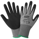 Global Glove & Safety CR186MF Samurai, 18 Gauge, FDA, Mach Finish Nitrile Palm, Cut A6