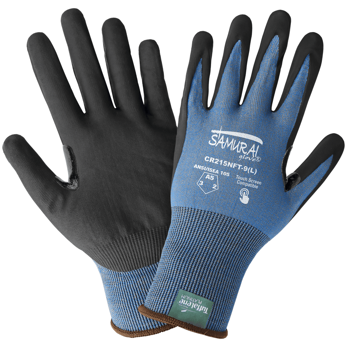 Global Glove & Safety CR215NFT Samurai, 21 Guage, Foam Nitrile Palm, C ...