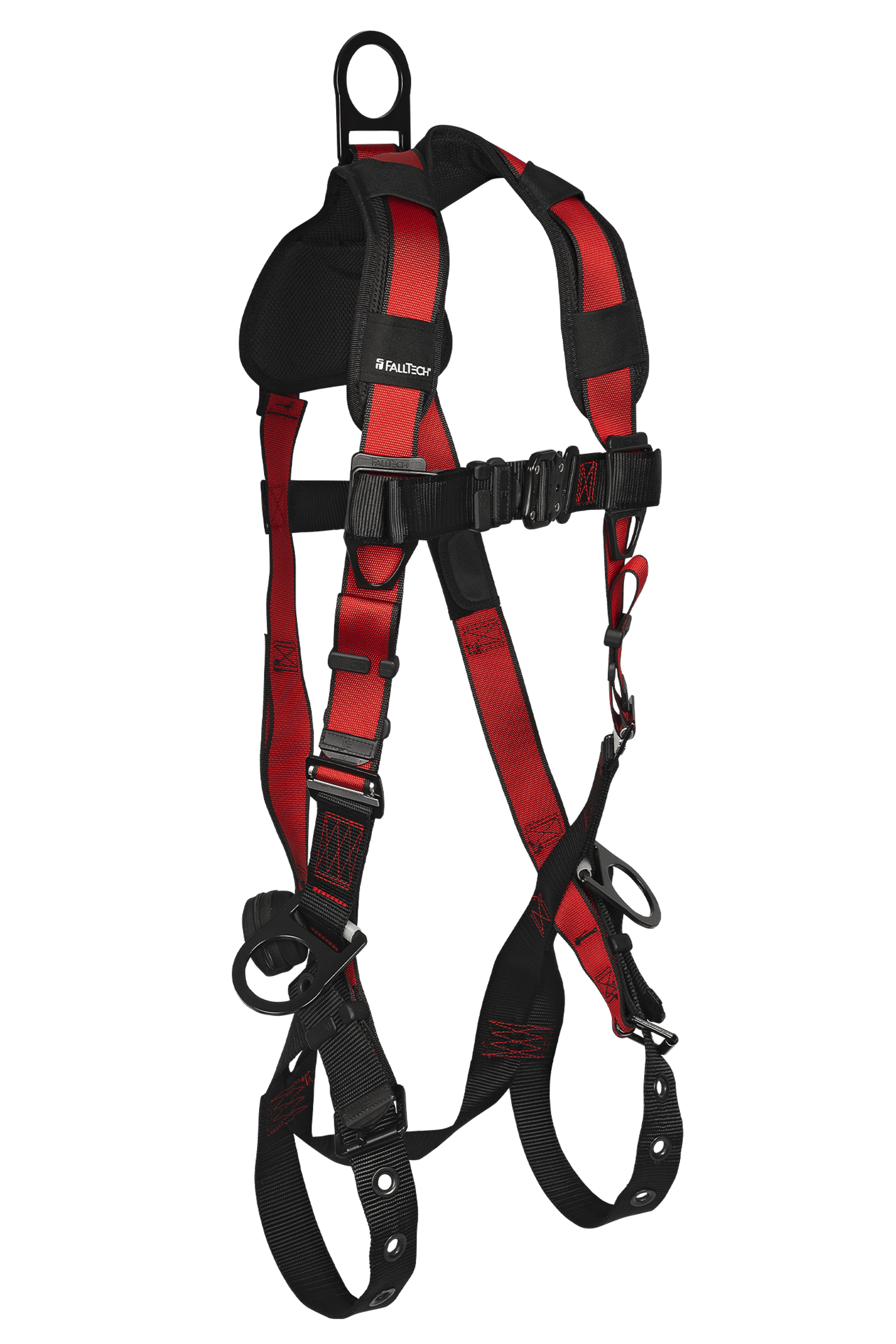 FallTech 7010C Tradesman Pro 3D Standard Non-belted Full Body Harness ...