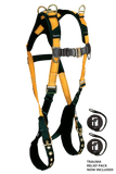 FallTech 7027 Journeyman Flex Steel 3D Retrieval Non-belted Full Body Harness