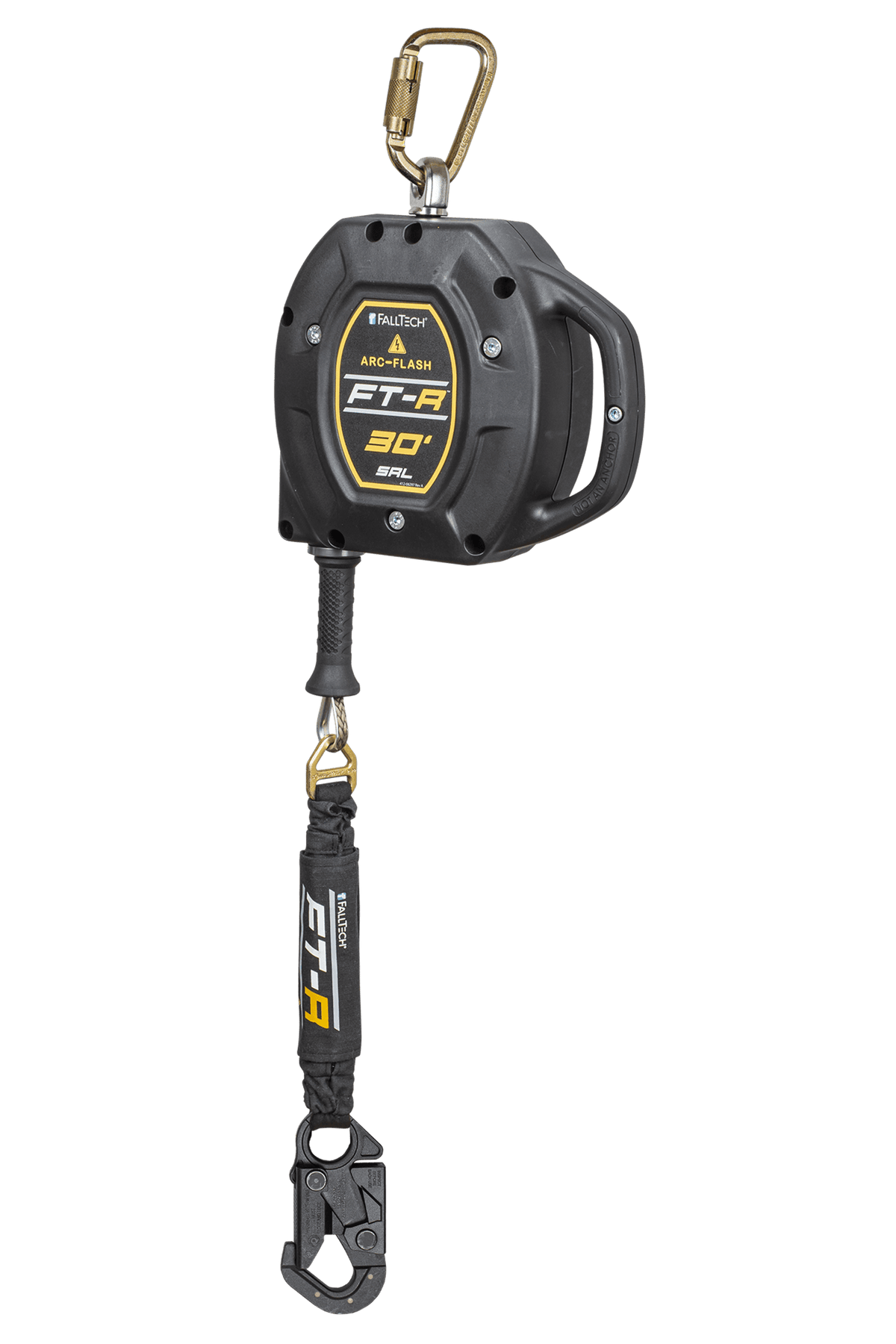 FallTech 721530TD1 FT-R™ Arc-Flash Class 1 SRL with 30' Technora Rope with Dielectric Snap Hook