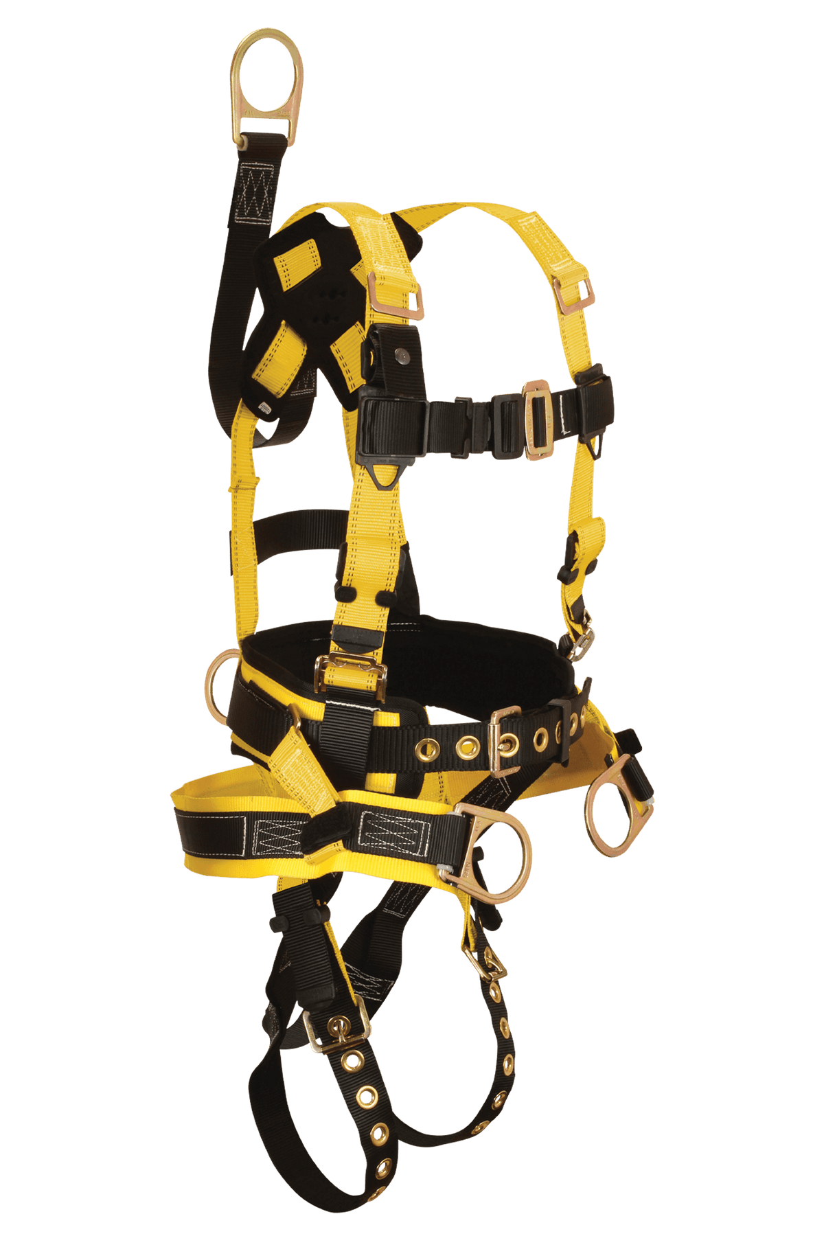 FallTech 8021 Roughneck 4D Derrick Bosun Belted Full Body Harness