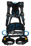 FallTech 8127BFD FT-One 4D Construction Climbing Full Body Harness, Tongue Buckle Leg Adjustments