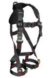 FallTech 8141B FT-Iron 1D Standard Non-Belted Full Body Harness, Quick Connect Buckle Leg Adjustment (each)