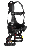FallTech 8144B FT-Iron 3D Construction Belted Full Body Harness, Tongue Buckle Leg Adjustment (each)