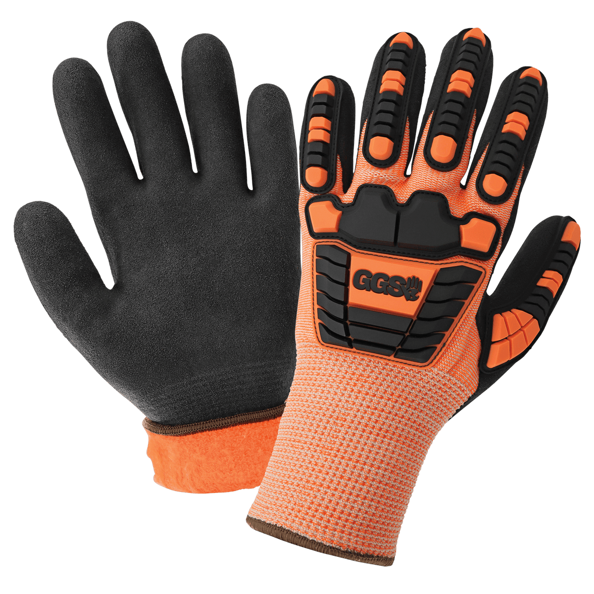 Global Glove & Safety CIA318INT Vise Gripster Water Repellent, Foam Rubber Dip, Impact, Insulated, Cut A5