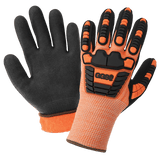 Global Glove & Safety CIA318INT Vise Gripster Water Repellent, Foam Rubber Dip, Impact, Insulated, Cut A5