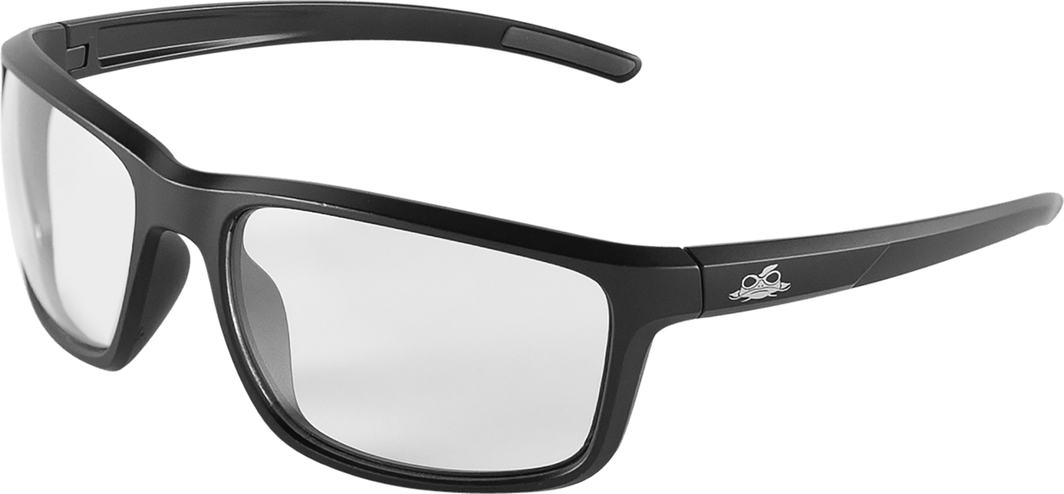 Global Glove & Safety Pompano™ Clear Performance Fog Technology Lens, Matte Black Frame