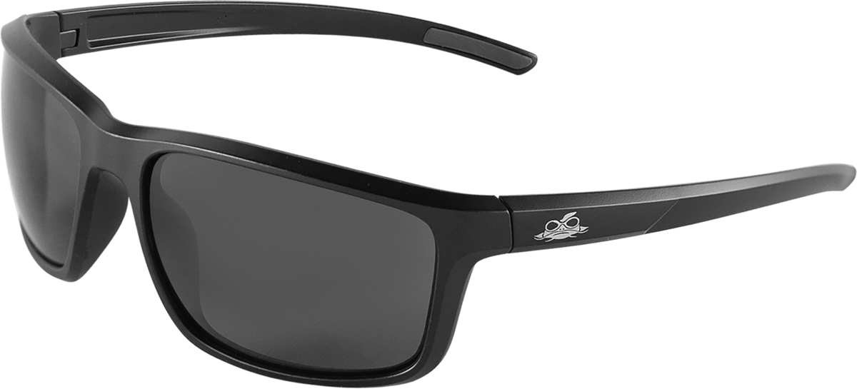 Global Glove & Safety Pompano™ Smoke Performance Fog Technology Lens, Matte Black Frame