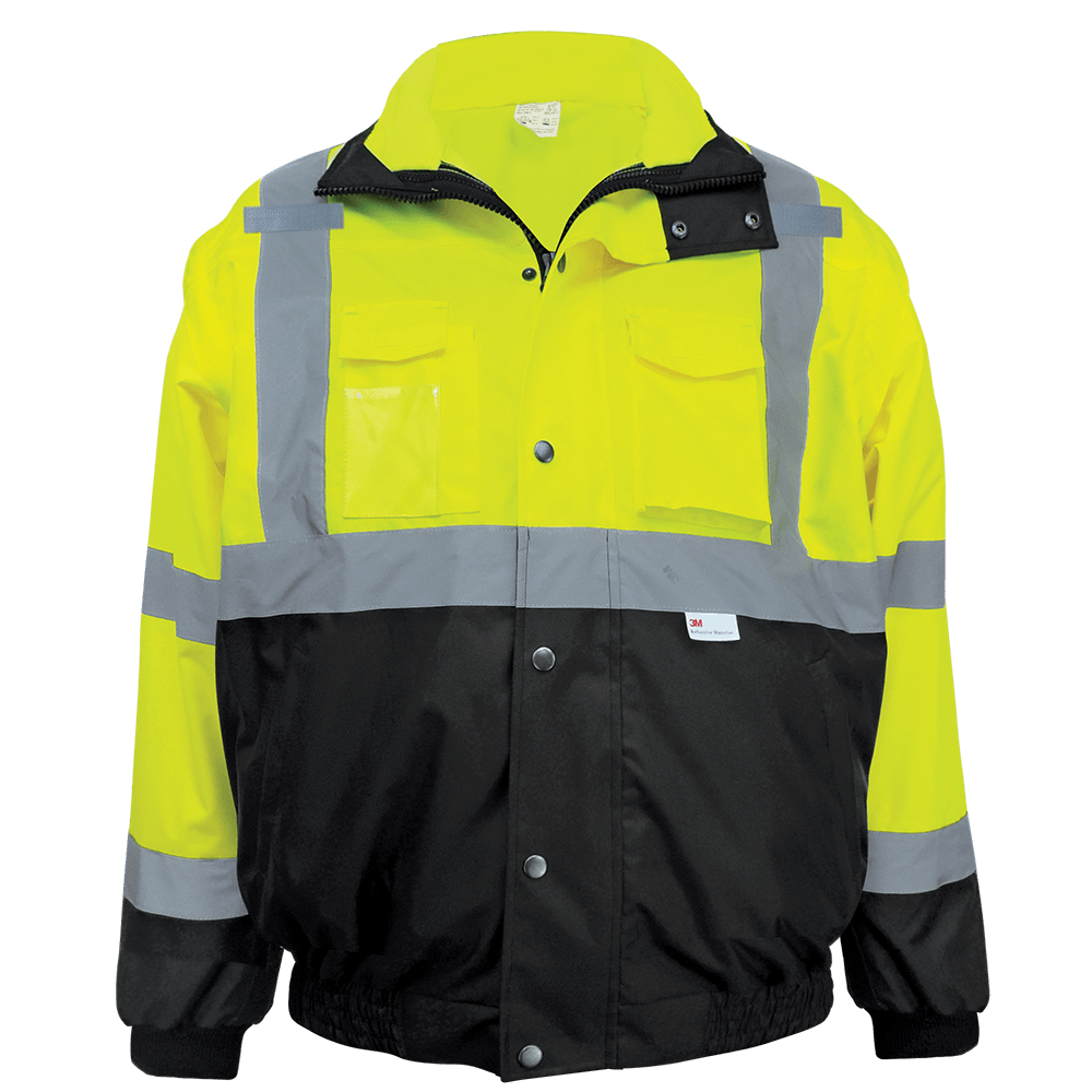 Global Glove & Safety GLO-B2 Eight in One, Bomber Jacket, Class 3