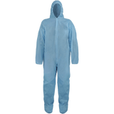 Global Glove & Safety NW-COV850FR FrogWear Premium Self Extinguishing Disposable Coveralls, Boots, Hood