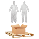 BULK, Global Glove & Safety NW-SMS300COV FrogWear™ SMS Material Disposable Coveralls (1,250 coveralls)